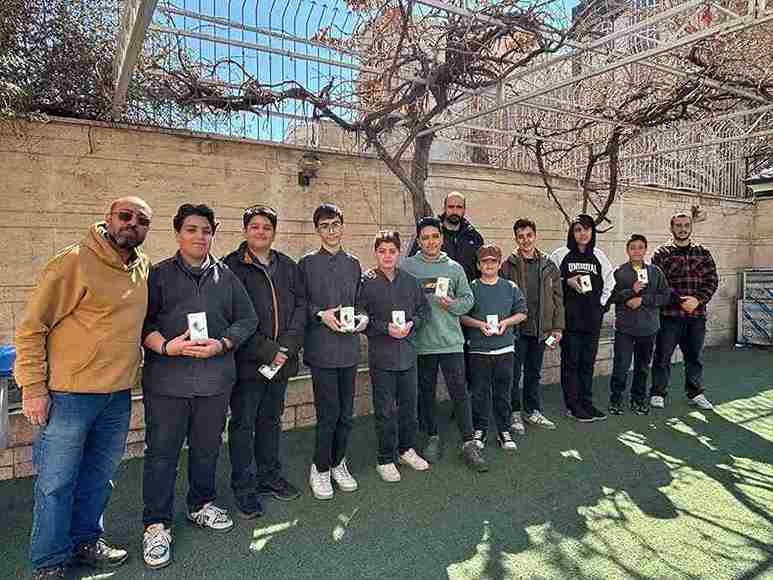 مراسم اهدا جوایز به نفرات برتر نوبت اول دبیرستان پژوهان